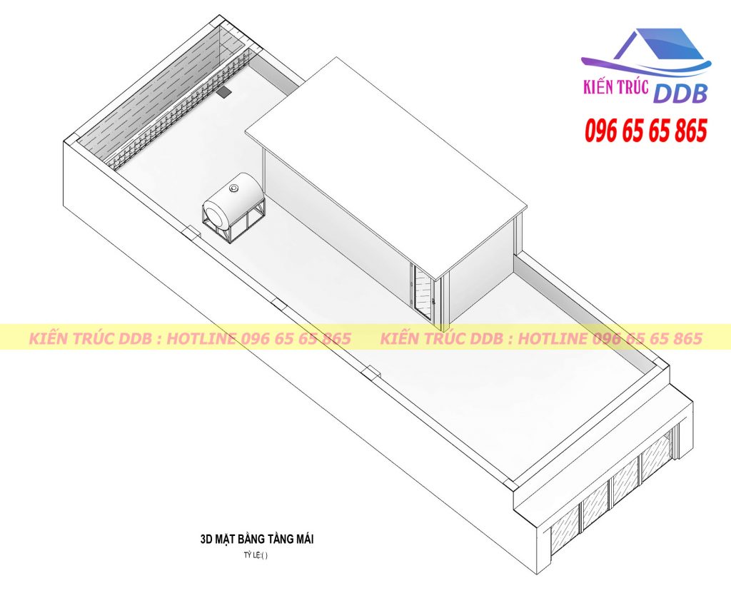 công năng nhà phố mặt tiền 6m