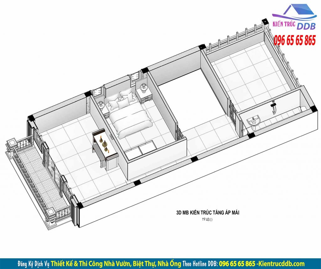 mẫu nhà ống tân cổ điển đẹp 3 tầng